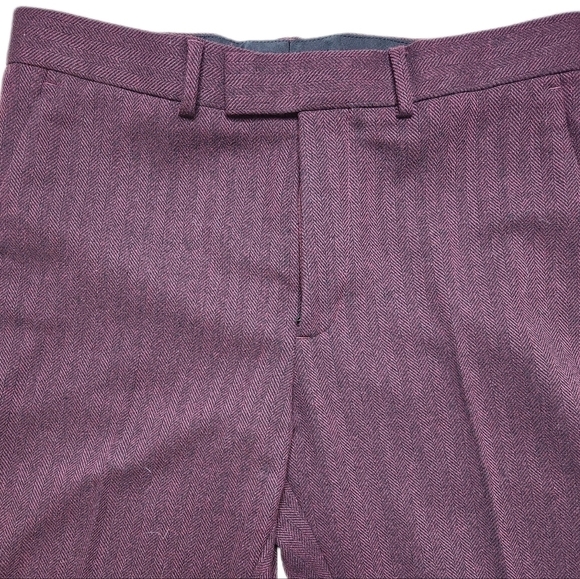 ASOS Design Burgundy Pants Size 33/34 - Picture 4 of 5